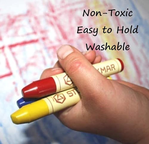 STOCKMAR Wax Crayons - 12 Colors in Cardboard Box - Image 4